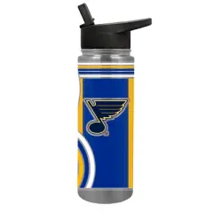 NHL St. Louis Blues 24oz Thirst Hydration Water Bottle