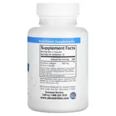 Absolute Nutrition Premium Collagen Complex, Type I, II, V, X, 60 Capsules