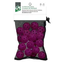 JEF World of Golf 24 Air-Flo Practice Balls - Pink