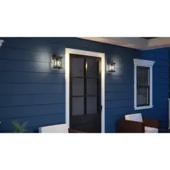 Urban Ambiance Luxury Colonial Outdoor Wall Light,  13"H x 6.5"W,  Olde Bronze Finish, UHP1232