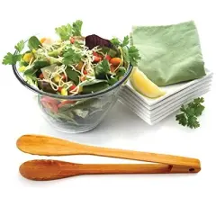 Norpro 12-inch Bamboo Tongs