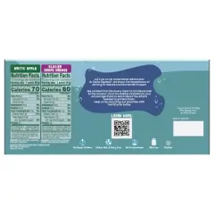 GoGo SqueeZ Applesauce and Fruit Puree Discovery Variety Pack Arctic Apple and Glacier Grape Orange Pouches - 64oz/20ct