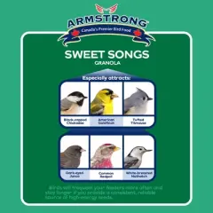 Armstrong Wild Bird Food Royal Jubilee Sweet Songs Granola Stack, 7.05oz