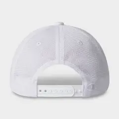 Champion Adult Logan Twill Trucker Hat - White