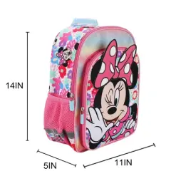 Disney's Minnie Mouse 16" Toddler Kid's Backpack For School And Travel