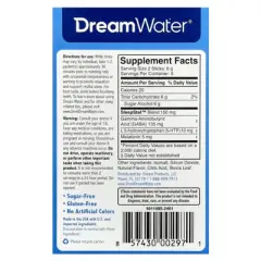 Dream Water Original Sleep Powder with SleepStat&trade; Blend, Snoozeberry, 10 Stick Packs, 0.1 oz (3 g) Each