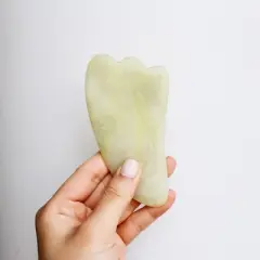 Mei Apothecary Jade Gua Sha Facial Massage Beauty Tool - 1ct
