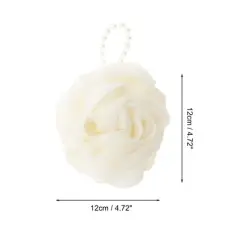 Unique Bargains Rose Bath Shower Loofah Sponge 1 Pc