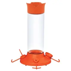 Perky-Pet Oriole 30 oz Glass/Plastic Nectar Feeder 4 ports (Case of 4)