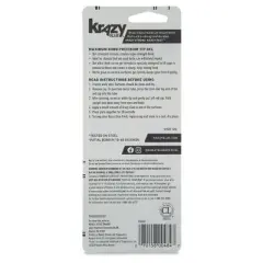 Krazy Glue Maximum Bond Gel Precision Tip Super Glue 4g: Fast Drying, Clear, Works on Metal, Wood, Plastic, Ceramics