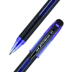 uni-ball JETSTREAM 101 Rollerball Pens Bold Point Blue Ink 892693