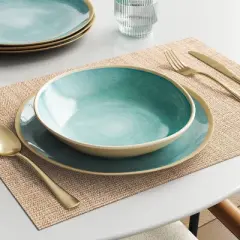 Coastal 36.5 fl oz Melamine Plastic Dinner Bowl Green - Threshold&trade;