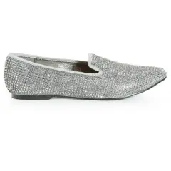 Women's WIDE FIT Maya Flat Shoe - pewter | AVENUE