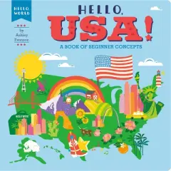 Hello, Usa! - (Hello, World) by  Ashley Evanson (Board Book)