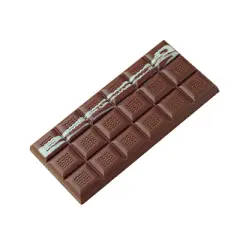 Martellato Plastic Chocolate Mold of 18-Part Tablets - 3 Tablets on Mold