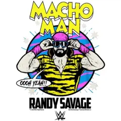 Boy's WWE Macho Man Randy Savage Oooh Yeah Retro T-Shirt