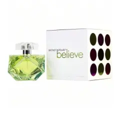 Believe Britney Spears By Britney Spears Women Guava, Tangerine, Honeysuckle, Lime Blossom, Praline Eau De Parfum Spray 3.3 Oz