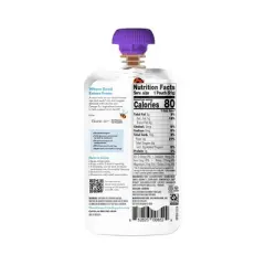 Once Upon a Farm Smart Blend Pear-y Blueberry & Spinach Kids' Organic Snack Pouch - 3.2oz