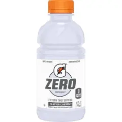 Gatorade G Zero Glacier Cherry Sports Drink - 12pk/12 fl oz Bottles