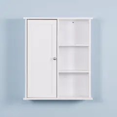 Organnice Bathroom Storage Cabinet With Door