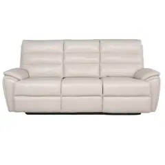 Duval Power Recliner Sofa Ivory - Steve Silver Co.