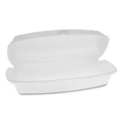 Pactiv Foam Lid Containers Hot Dog 7.25x3x2 YTH100980000