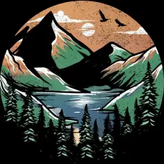 Junior's Design By Humans Happiness Place By orangedan T-Shirt