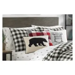 Black Mountain Plaid Duvet Cover Set - Eddie Bauer