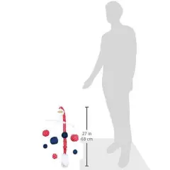 Bacati - MixNMatch Blue/Red Musical Mobile