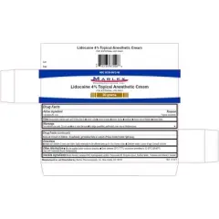 Marlex Lidocaine 4% Topical Anesthetic Cream 30g