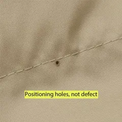 Sevobal Patio Umbrellas Replacement Canopy Top, Heavy Duty Gazebo Roof, Gazebo Top With Air Vent, Replacement Top Only, Gray, 150"*128.15"*33"