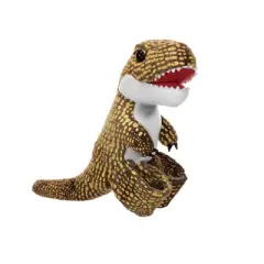 Wild Republic Huggers Glow In The Dark T-Rex Stuffed Animal, 8 Inches