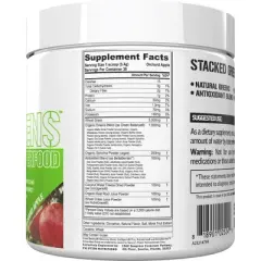 Evlution Nutrition -Stacked Greens - Natural Greens Blend - Orchard Apple - 30 Servings