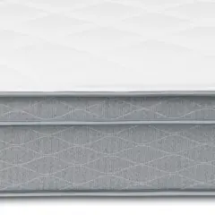 Dreamfoam Bedding Doze 11 Inch Soft Plush Firmness Pillow Top Comfort Convoluted Memory Foam Mattress, Full, White