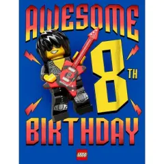 Boy's LEGO&reg; Awesome Rock Star Birthday 8 T-Shirt