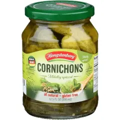 Hengstenberg Cornichons Mildly Spiced - Case of 12 - 12.5 oz