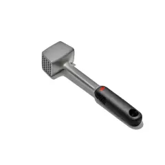 OXO Meat Tenderizer Black: Meat Mallet & Pounder, Dishwasher-Safe, 9.65" Height, 2.4" Width