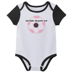 MLS Inter Miami CF Infant Boys' 3pk Bodysuit