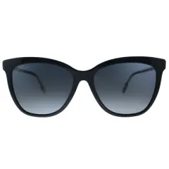 Burberry Clare BE 4308 3853T3 Womens Square Polarized Sunglasses Black 56mm