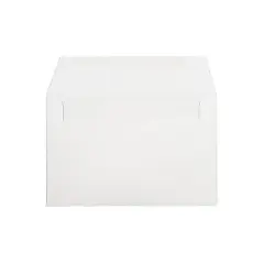 JAM Paper A9 Invitation Envelopes 5.75" x 8.75" White Bulk 500/Box 4023213D