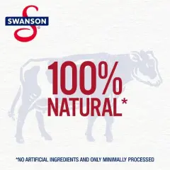 Swanson 100% Natural Gluten Free 50% Less Sodium Beef Broth - 32oz