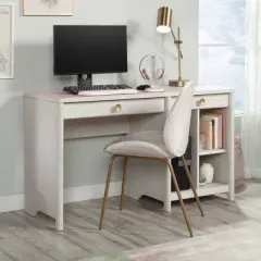 Dover Edge Computer Desk with Drawers Glacier Oak - Sauder