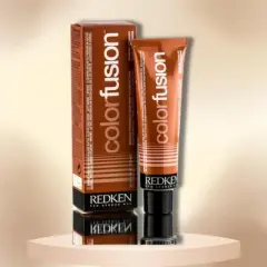 Redken Color Fusion Haircolor ColorCreme - Natural Fashion | Utilized by many of the top hair salons around the world. - (4Mr Mocha/Red)