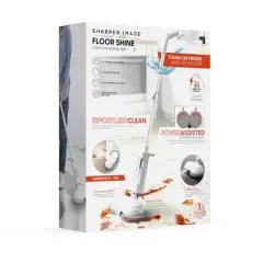Sharper Image Floor Shine Cordless Power Mop White