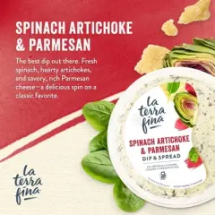 La Terra Fina Spinach Artichoke & Parmesan Dip - 10oz