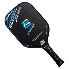 PBPRO 16.5'' Tour Signature XL 12.5 Traditional Pickleball Paddle - Black