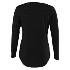 NBA San Antonio Spurs Women's Long Sleeve Crew Neck Fashion T-Shirt