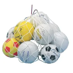 Champion Sports Nylon Ball Carry Net, 24" x 36", White