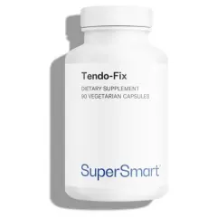 SuperSmart Tendo-Fix 750mg per Day - TendoGuard Collagen Type 1, 2, 5, 10 - with Hyaluronic Acid | Non-GMO & Gluten Free - 90 Vegetarian Capsules