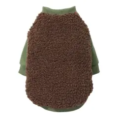 BARK Home Varsity Dog Jacket - Green